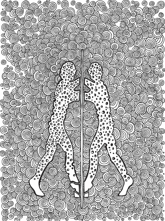 Molecule Man, Berlin - illustration